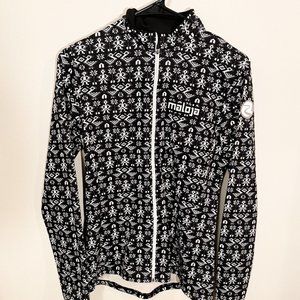 Maloja Patterned Black and White Sweater (Medium)